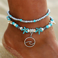 Bracelet de cheville pour femme. Bijou pour pied