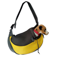 Sac de transport bandoulière pour chiens, mains libres