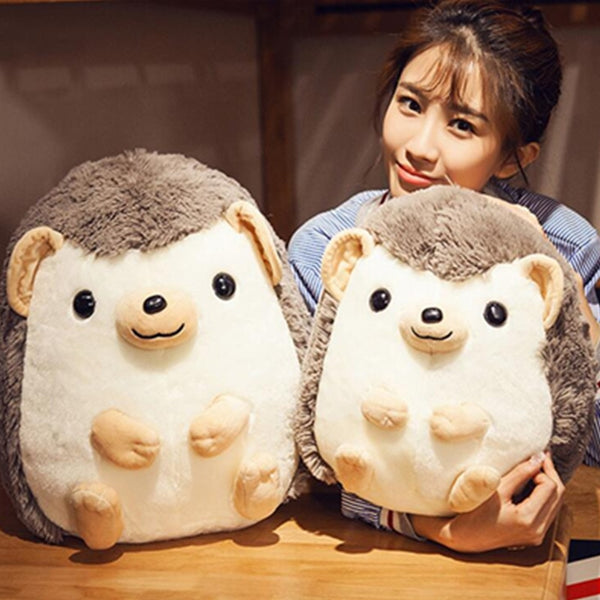 Peluche hérisson géant super mignon, coussin – Stock de cadeaux