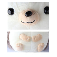 Peluche hérisson géant super mignon, coussin