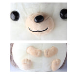 Peluche hérisson géant super mignon, coussin