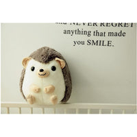 Peluche hérisson géant super mignon, coussin
