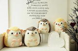 Peluche hérisson géant super mignon, coussin