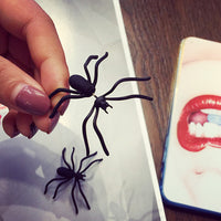 Boucles d'oreilles araignées originales pour halloween ou soirée déguisée