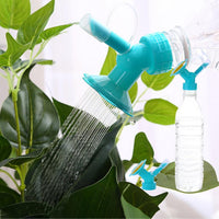 2 en 1 embout arrosoir pour bouteille d'eau, pour arroser les plantes d'intérieur