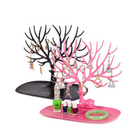 Arbre à bijoux (cornes de cerf). Porte bagues, colliers, bracelets