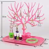 Arbre à bijoux (cornes de cerf). Porte bagues, colliers, bracelets
