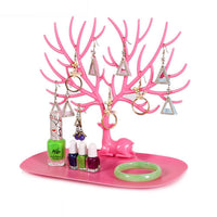 Arbre à bijoux (cornes de cerf). Porte bagues, colliers, bracelets