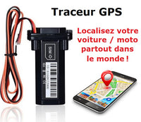 Tracker Traceur GPS - Pour géolocaliser votre voiture moto
