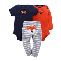 Ensemble 3 pièces body pantalon originaux pour bébé