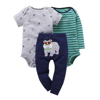 Ensemble 3 pièces body pantalon originaux pour bébé