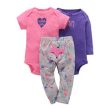 Ensemble 3 pièces body pantalon originaux pour bébé