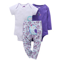 Ensemble 3 pièces body pantalon originaux pour bébé