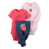 Ensemble 3 pièces body pantalon originaux pour bébé