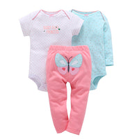 Ensemble 3 pièces body pantalon originaux pour bébé