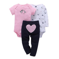 Ensemble 3 pièces body pantalon originaux pour bébé