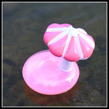 Bouée gonflable pour canette de bière. Porte gobelet flottant Licorne, Flamant rose