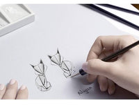 Boucles d'oreilles renard en argent 925 - Style origami