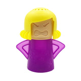 Nettoyeur de micro-ondes Angry Mama. Ajouter du vinaigre blanc allumez !