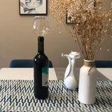 Verre de vin original qui fait bouchon, pour boire à la bouteille de manière insolite ! 260ml