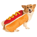 Déguisement Hot-Dog pour chien. Costume veste hot dog en 3 tailles