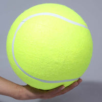 Balle de tennis géante de 24 cm pour chien