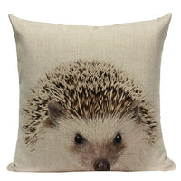 Housses de coussin bébé animaux sauvages 45 x 45 cm