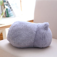 Peluche coussin en forme de chat de 33cm