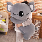 Peluche Koala mignon, 35 à 95cm, rose ou gris