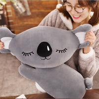 Peluche Koala mignon, 35 à 95cm, rose ou gris