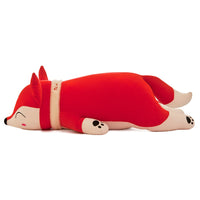 Peluche renard géant, oreiller ou coussin mignon de 35 à 90cm