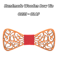 Nœud papillon en bois original pour adulte homme ET enfant - sculpté